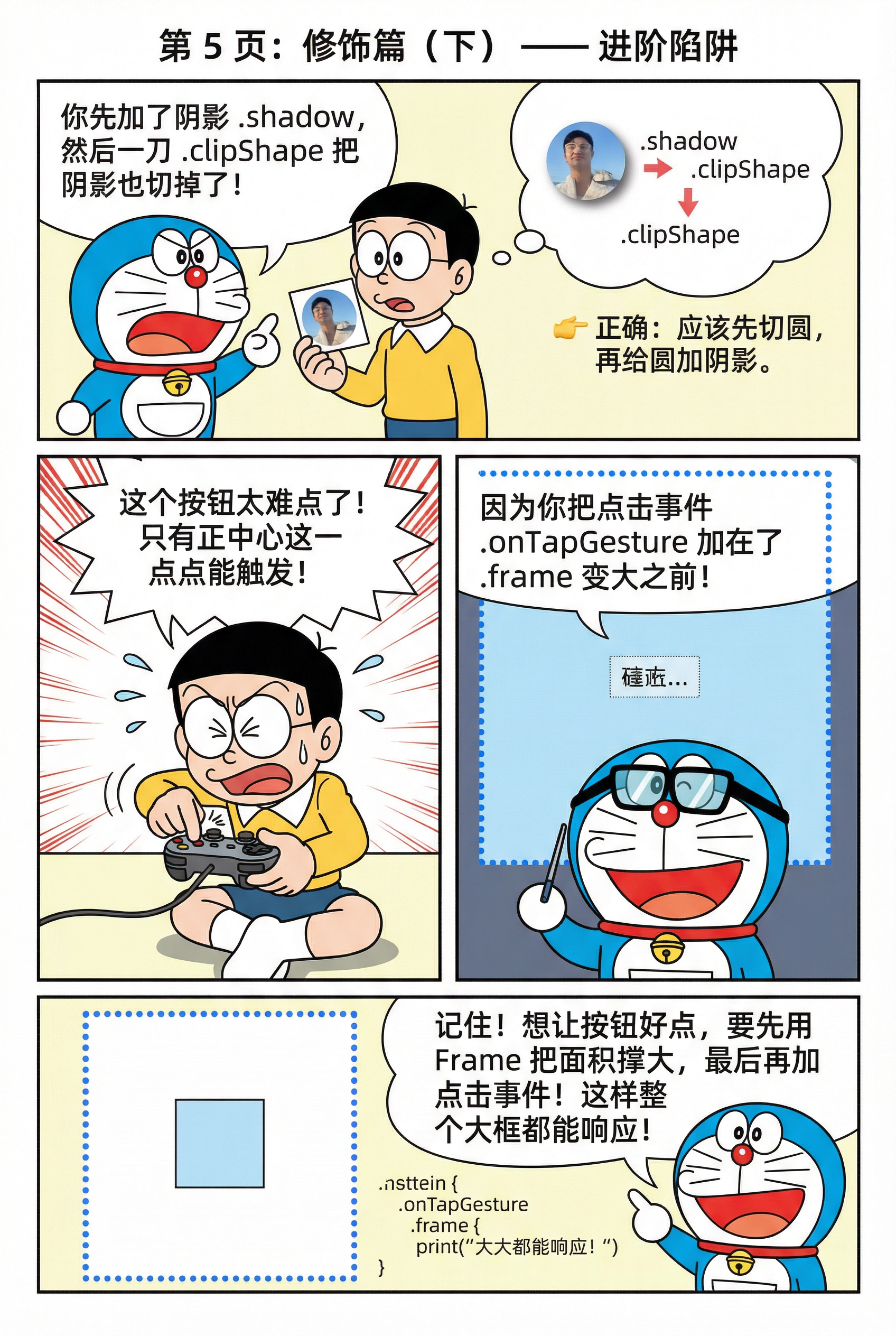 修饰符组合常见陷阱